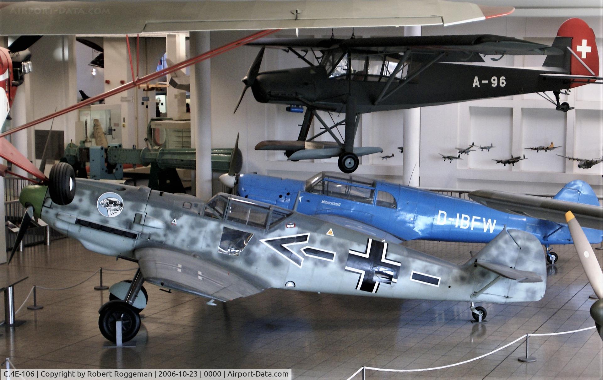 C.4E-106, ERLA BF-109 E3 C/N 790, PRESERVED.DEUTSCHE MUSEUM.EX SPANISH.