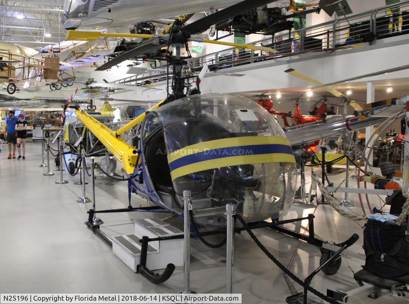 N25196, 1976 Hiller UH12E C/N 101, Hiller Museum 2018