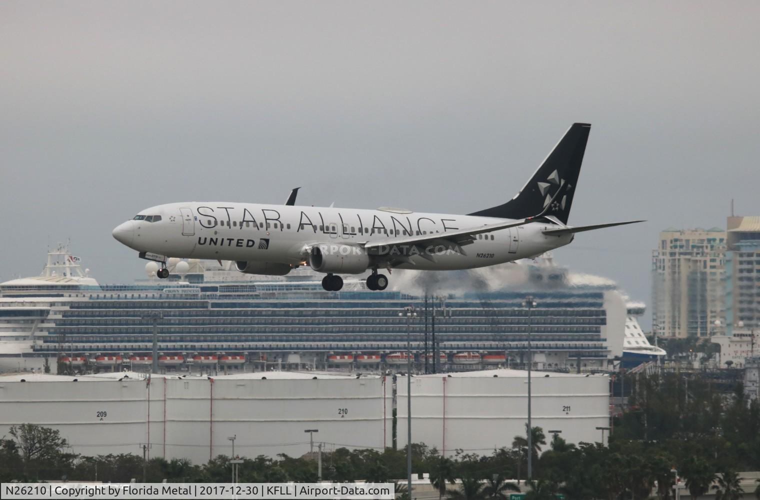 N26210, 1998 Boeing 737-824 C/N 28770, FLL spotting 2017