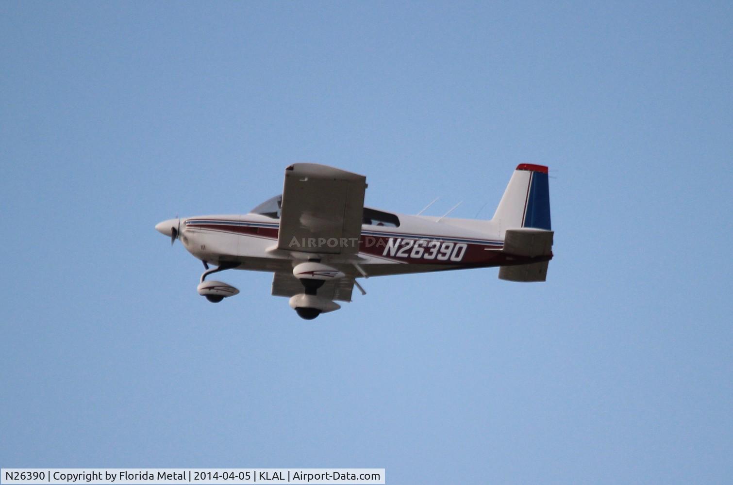N26390, 1978 Grumman American AA-5A Cheetah C/N AA5A0557, SNF LAL 2014