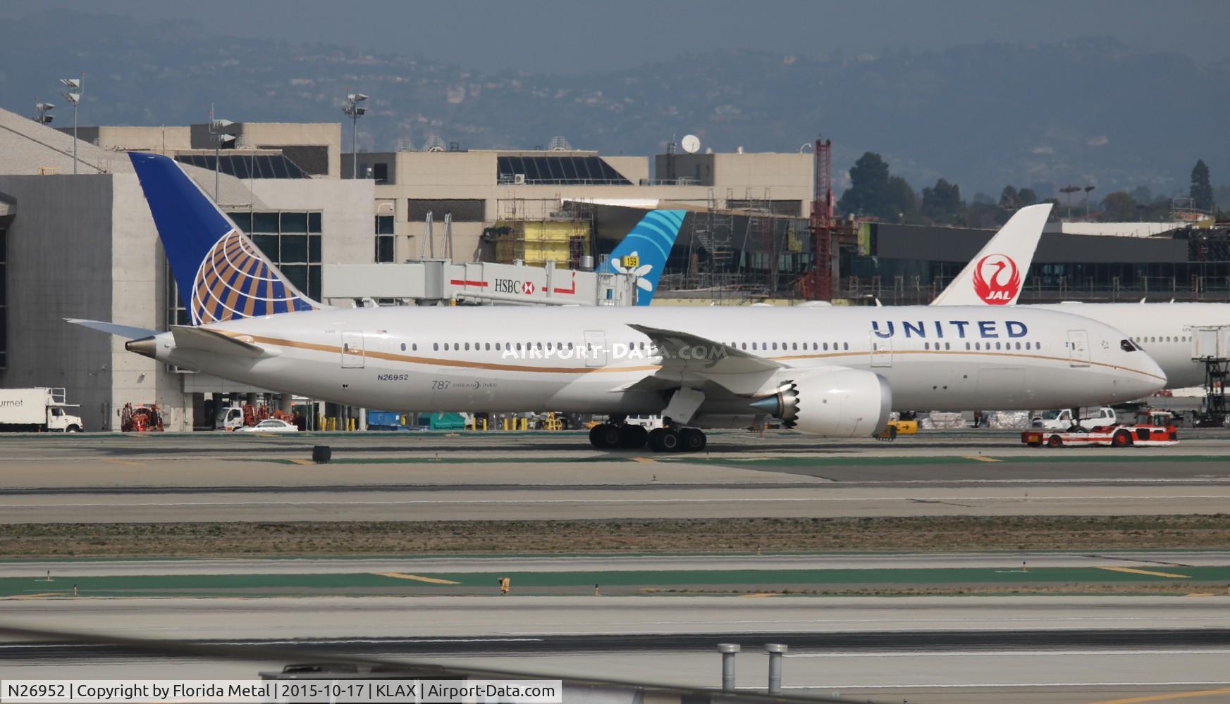N26952, 2014 Boeing 787-9 Dreamliner C/N 36403, LAX spotting 2015