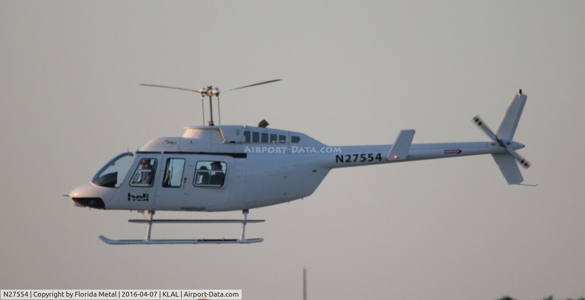 N27554, 1979 Bell 206L-1 LongRanger II C/N 45246, SNF LAL 2016