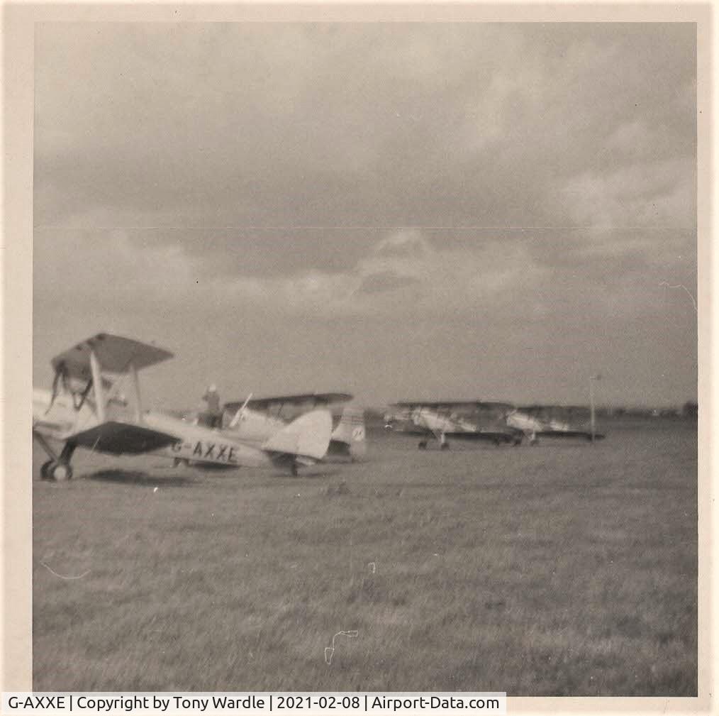 G-AXXE, 1945 De Havilland DH-82A Tiger Moth II C/N 86535, Air Display - unknown