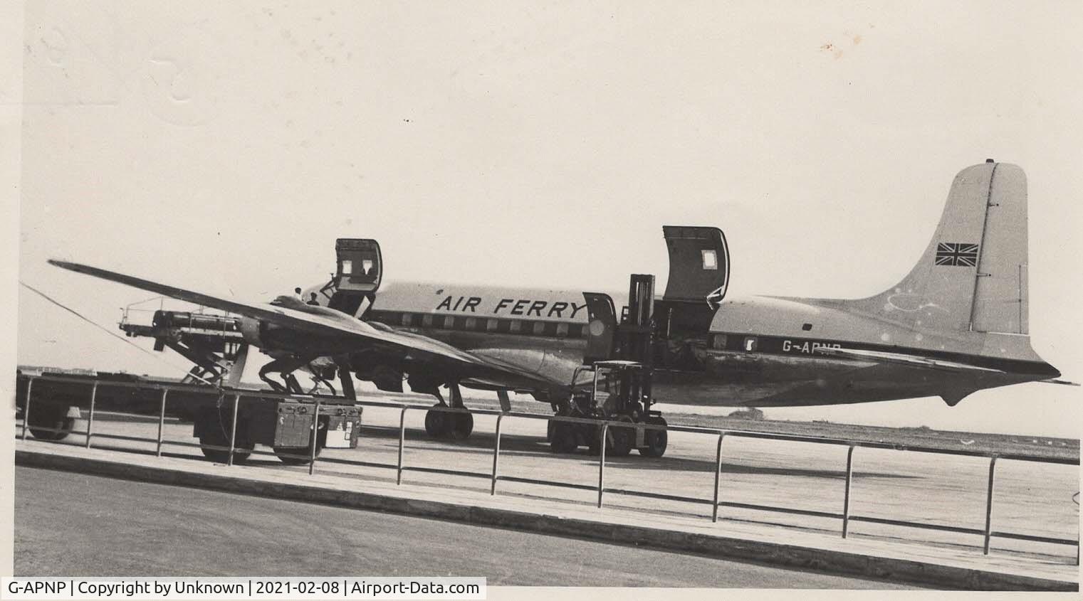 G-APNP, Douglas DC-6B C/N 45532, Air Ferry DC6