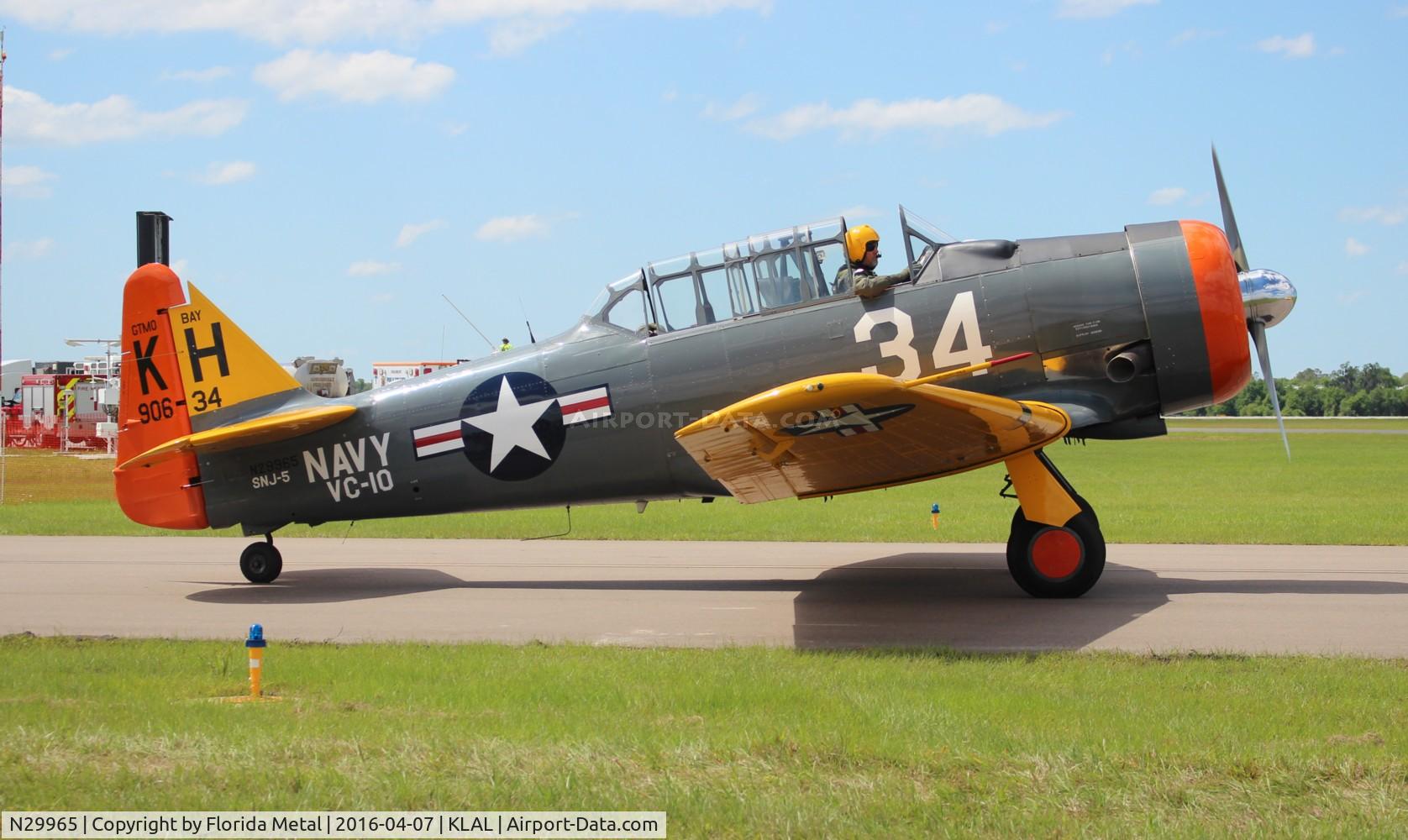 N29965, 1944 North American AT-6D Texan C/N 90634, SNF LAL 2016