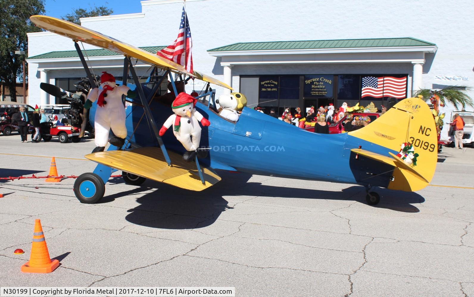 N30199, 1941 Waco UPF-7 C/N 5630, Spruce Creek 2017