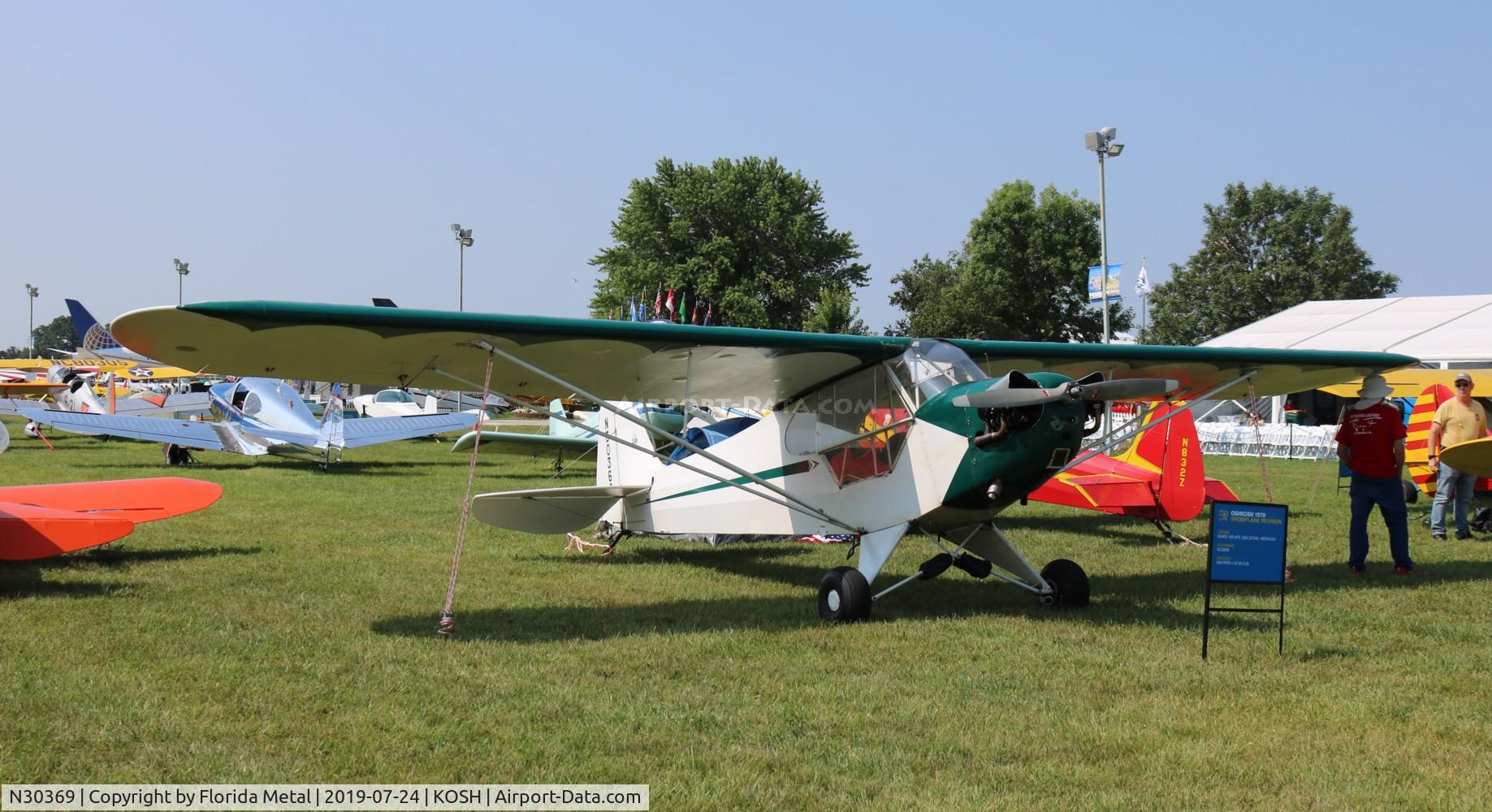 N30369, 1940 Piper J3C-65 Cub C/N 4817, EAA OSH 2019