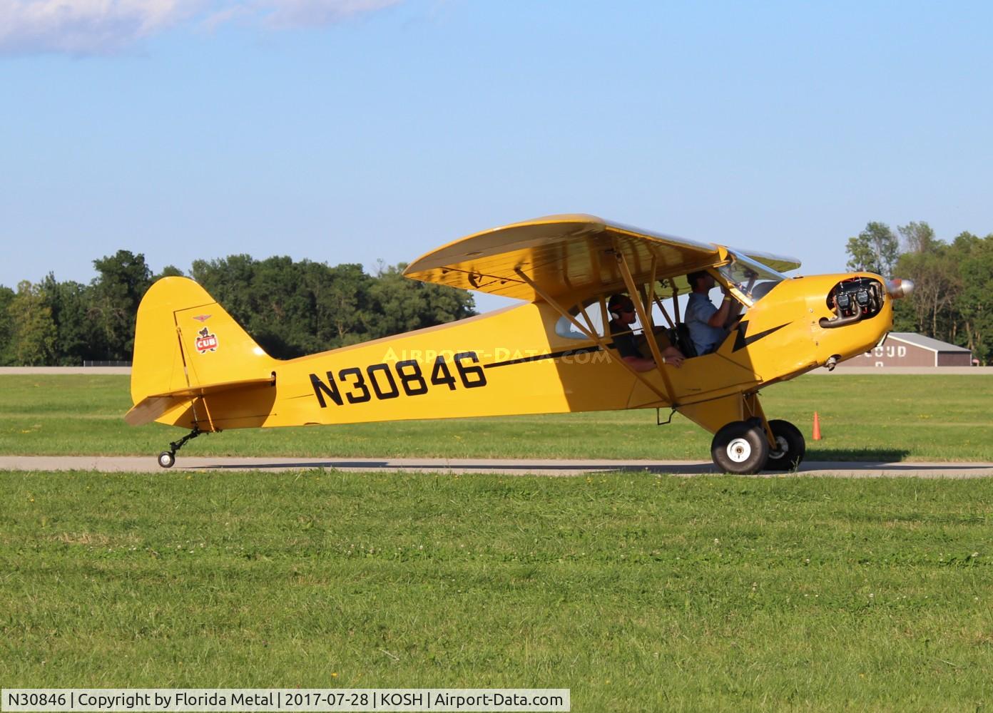 N30846, 1940 Piper J3C-85 C/N 5143, EAA OSH 2017