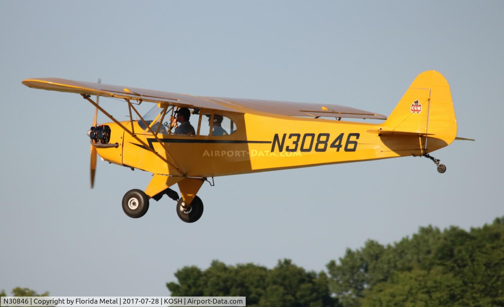 N30846, 1940 Piper J3C-85 C/N 5143, EAA OSH 2017