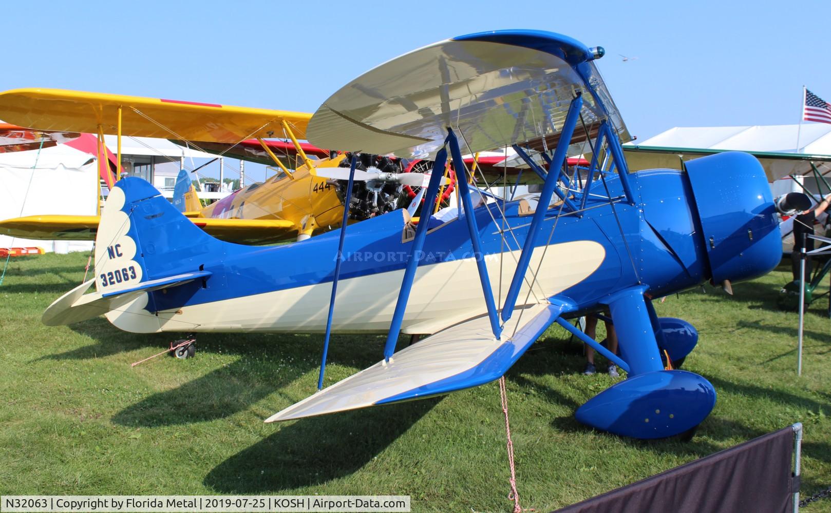 N32063, 1941 Waco UPF-7 C/N 5695, EAA OSH 2019