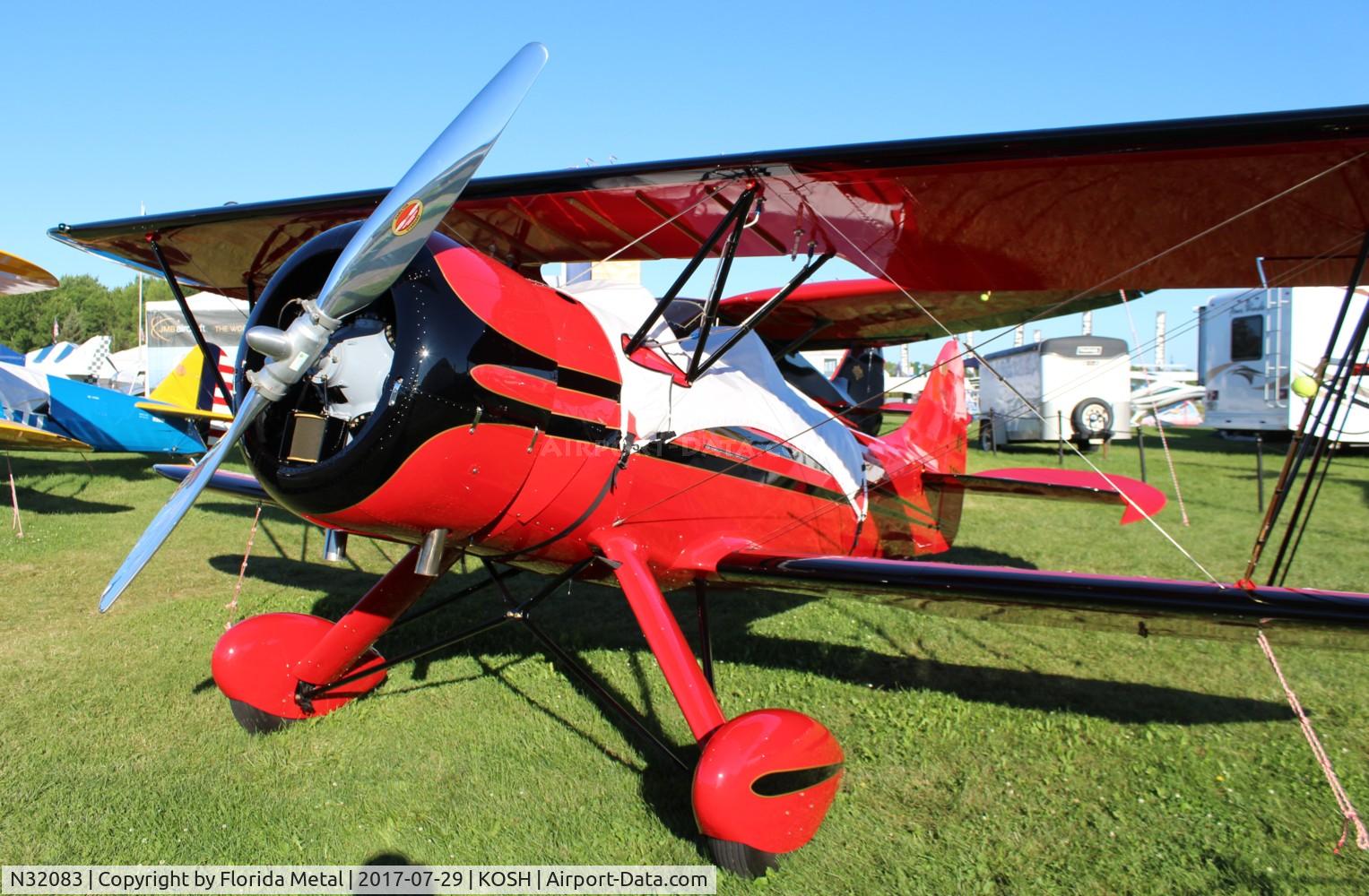 N32083, 1941 Waco UPF-7 C/N 5715, EAA OSH 2017