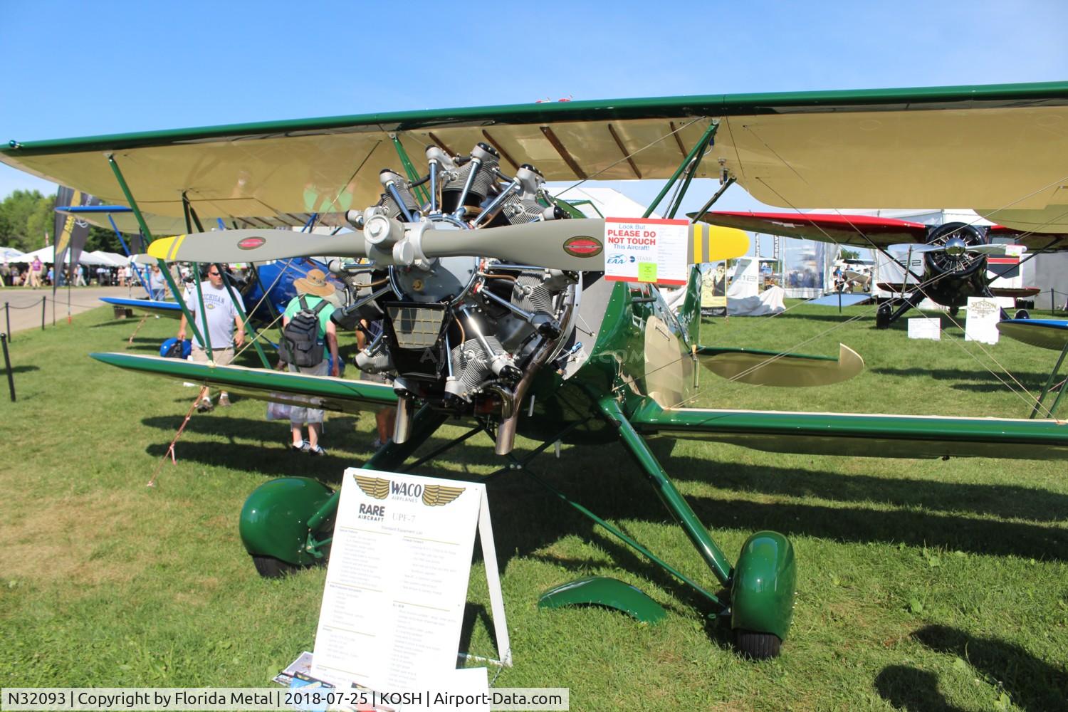 N32093, 1941 Waco UPF-7 C/N 5726, EAA OSH 2018
