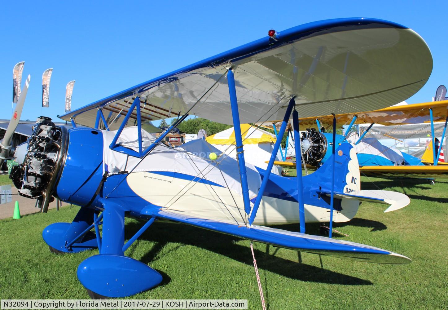N32094, 1941 Waco UPF-7 C/N 5726, EAA OSH 2017