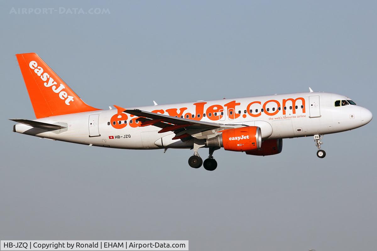 HB-JZQ, 2005 Airbus A319-111 C/N 2450, at spl