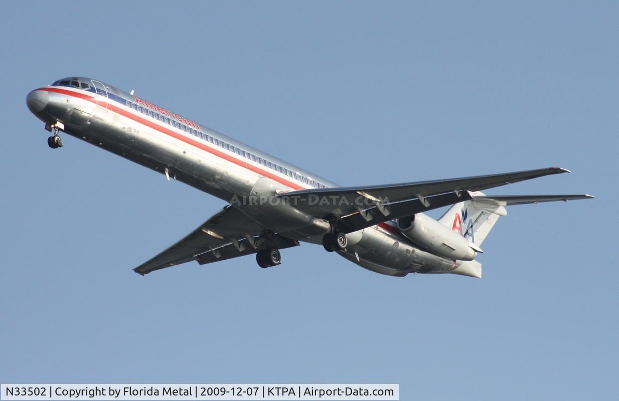 N33502, 1989 McDonnell Douglas MD-82 (DC-9-82) C/N 49739, TPA spotting 2009