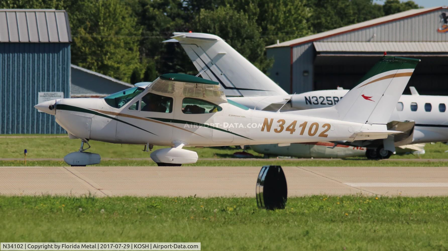 N34102, 1971 Cessna 177B Cardinal C/N 17701642, EAA OSH 2017