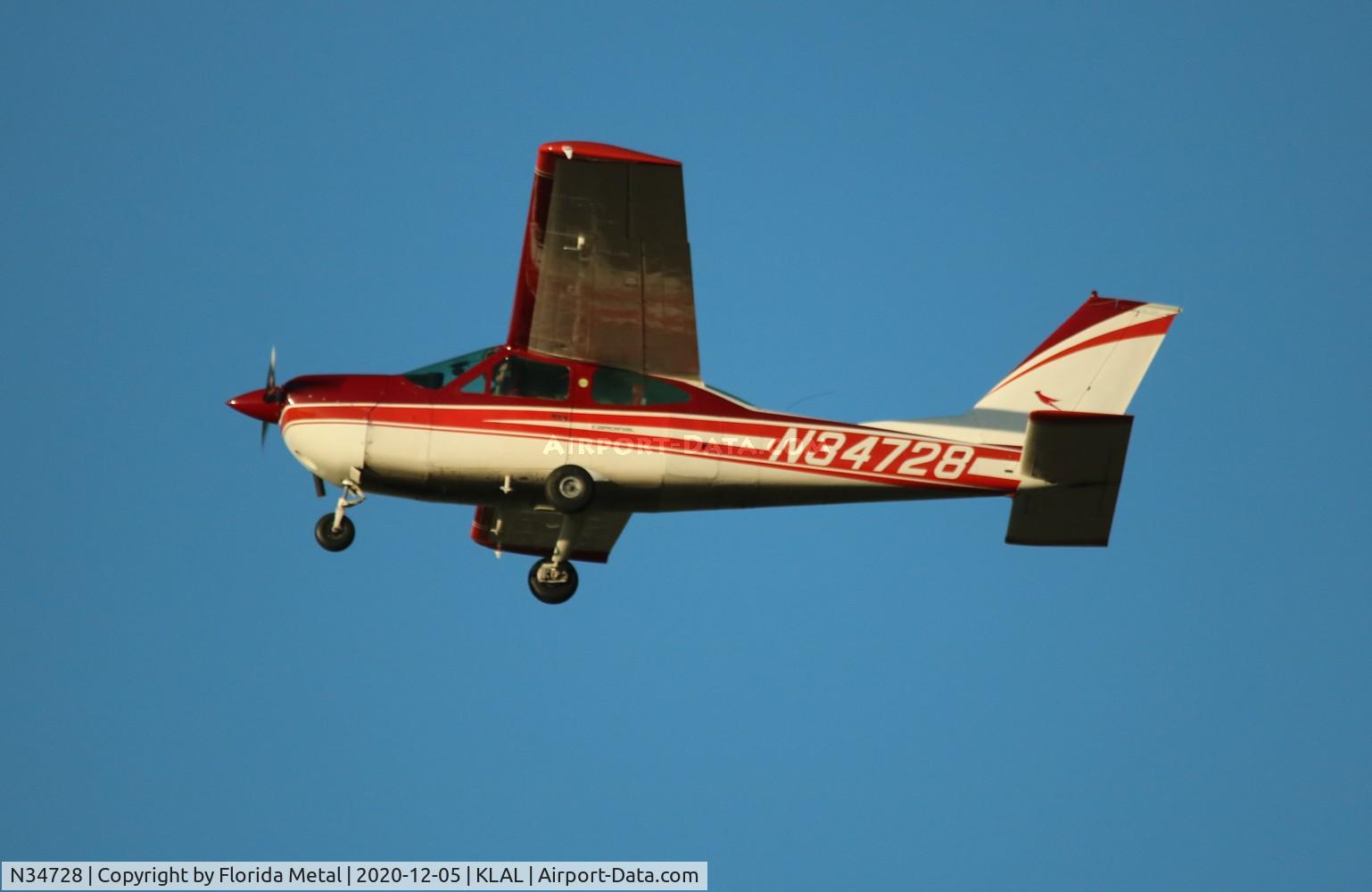 N34728, 1973 Cessna 177B Cardinal C/N 17701963, Sun N Fun 2020
