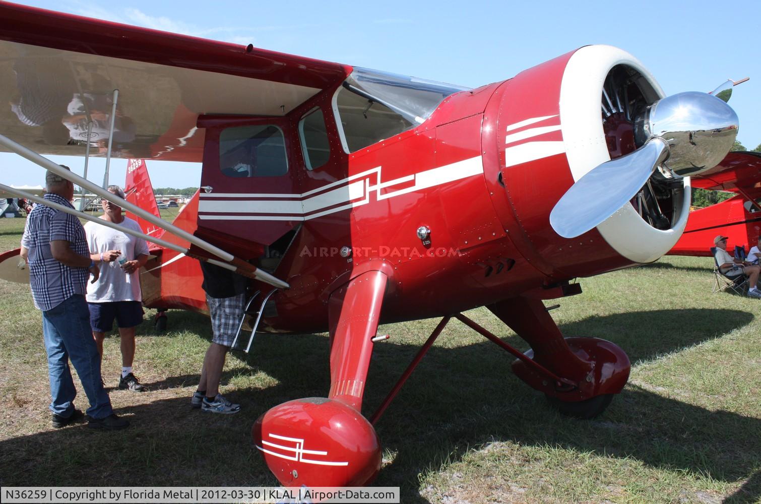 N36259, 1944 Howard Aircraft DGA-15P C/N 1770, SNF LAL 2012