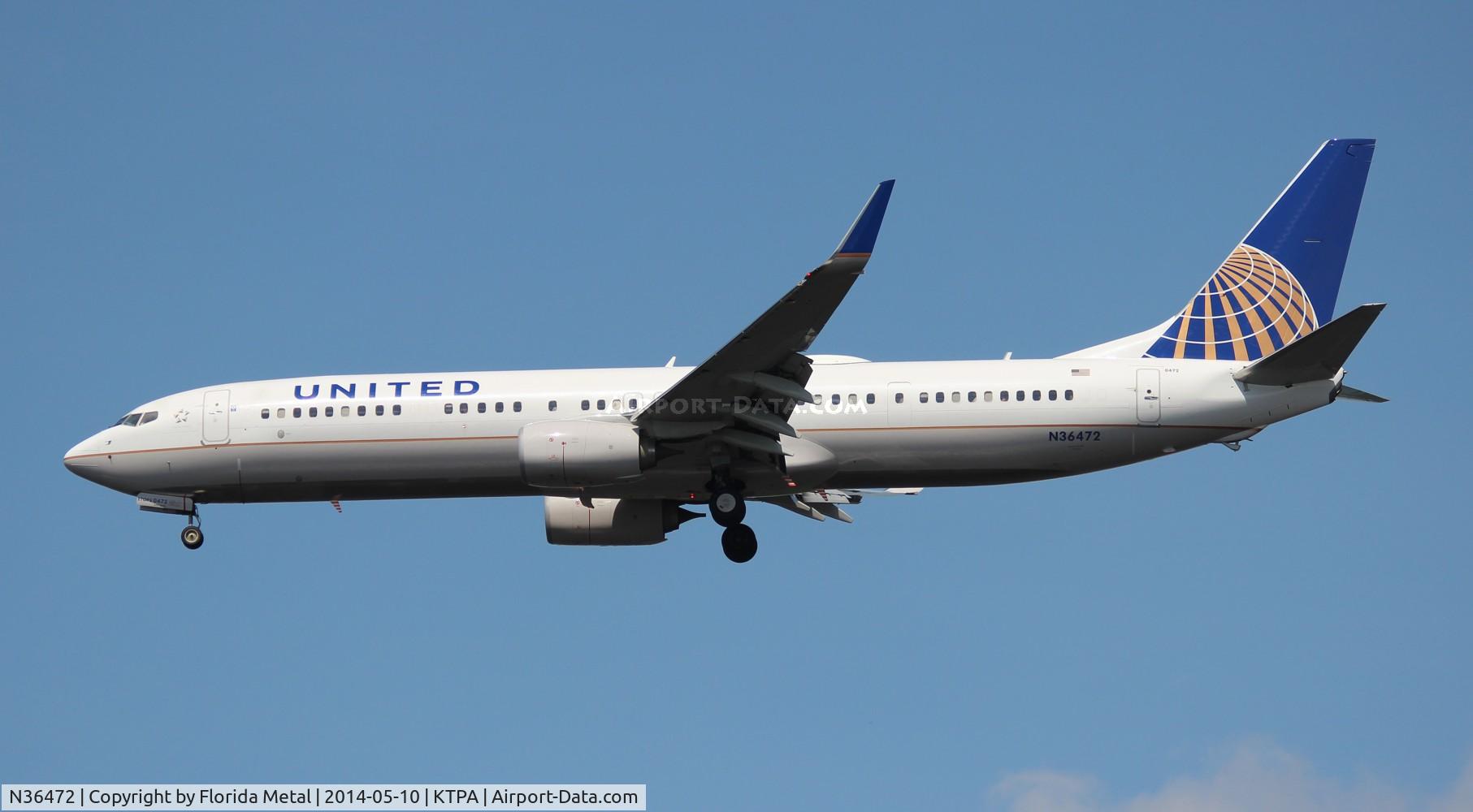 N36472, 2013 Boeing 737-924/ER C/N 31653, TPA spotting 2014
