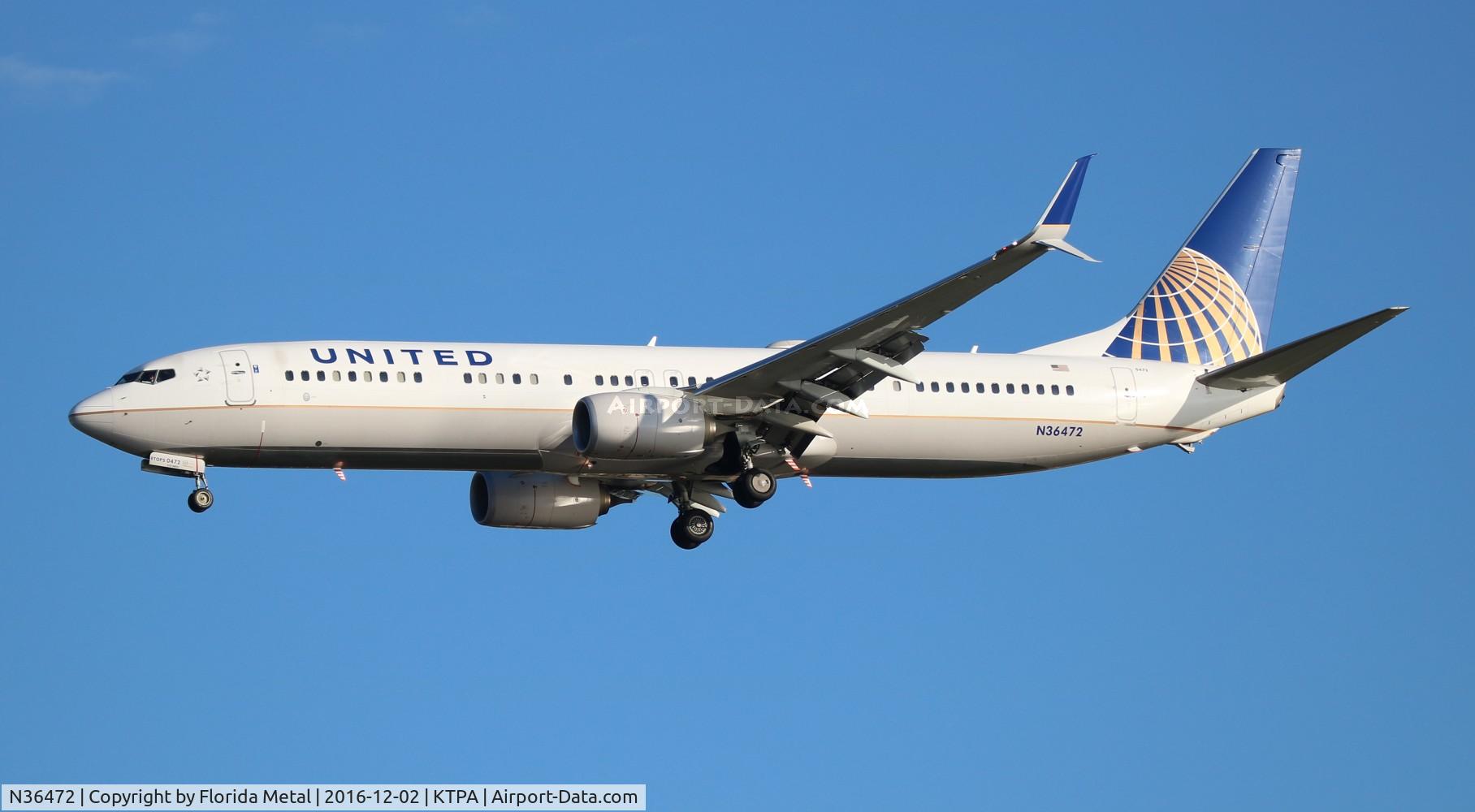 N36472, 2013 Boeing 737-924/ER C/N 31653, TPA spotting 2016