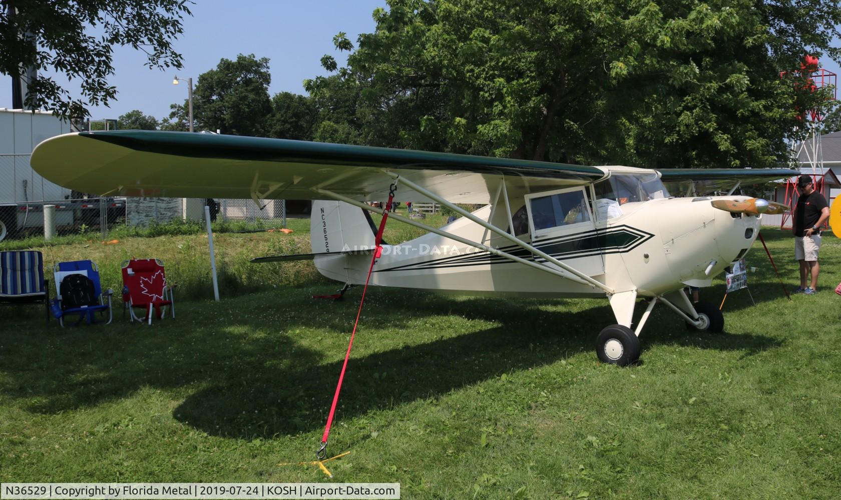 N36529, 1941 Aeronca 65-CA Super Chief C/N C16241, EAA OSH 2019