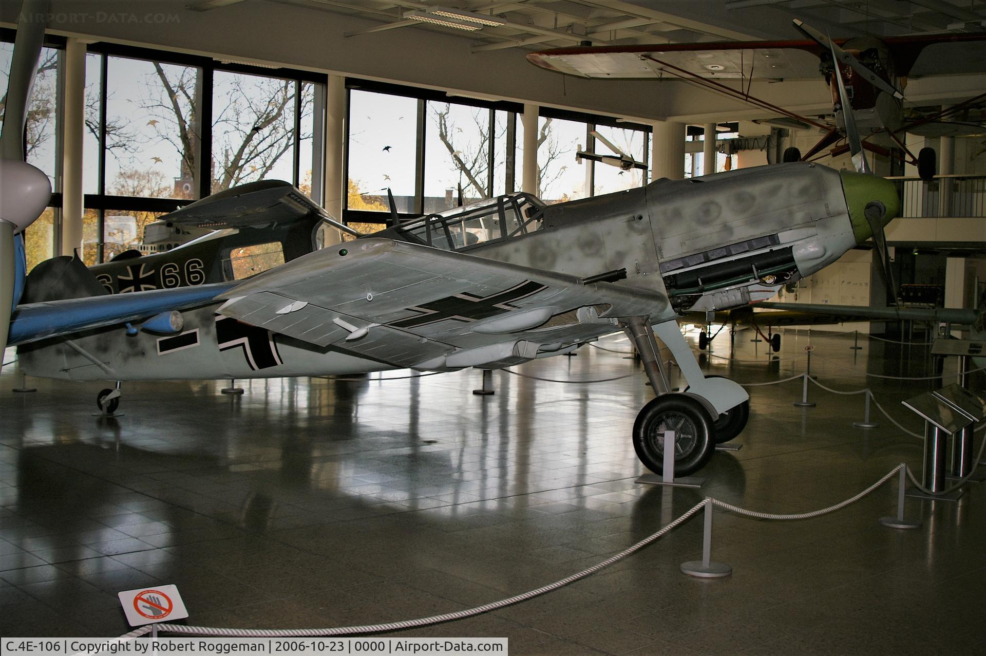 C.4E-106, ERLA BF-109 E3 C/N 790, PRESERVED.DEUTSCHES MUSEUM MUNCHEN.EX SPANISH.