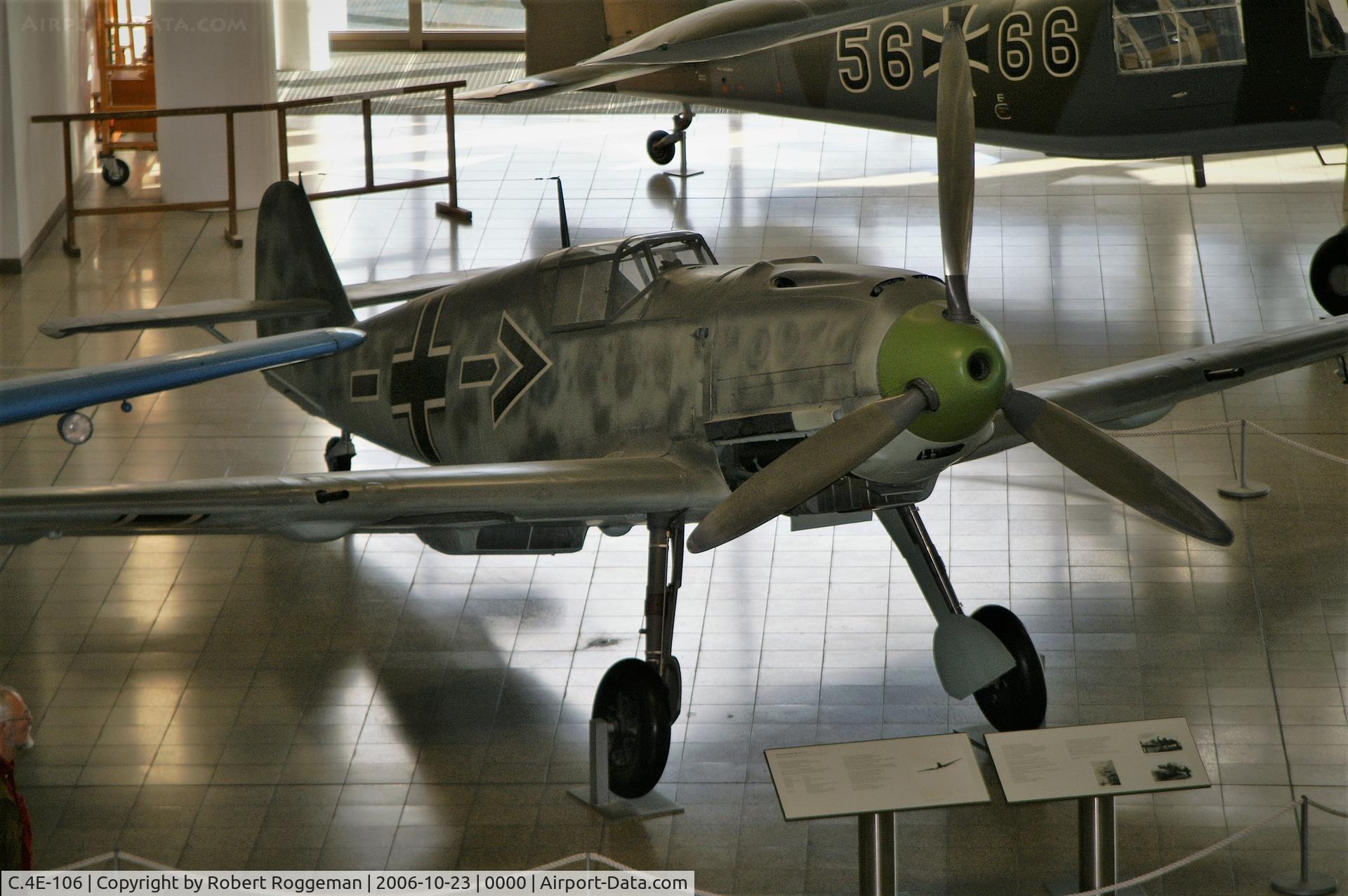 C.4E-106, ERLA BF-109 E3 C/N 790, PRESERVED.DEUTSCHES MUSEUM MUNCHEN.EX SPANISH.