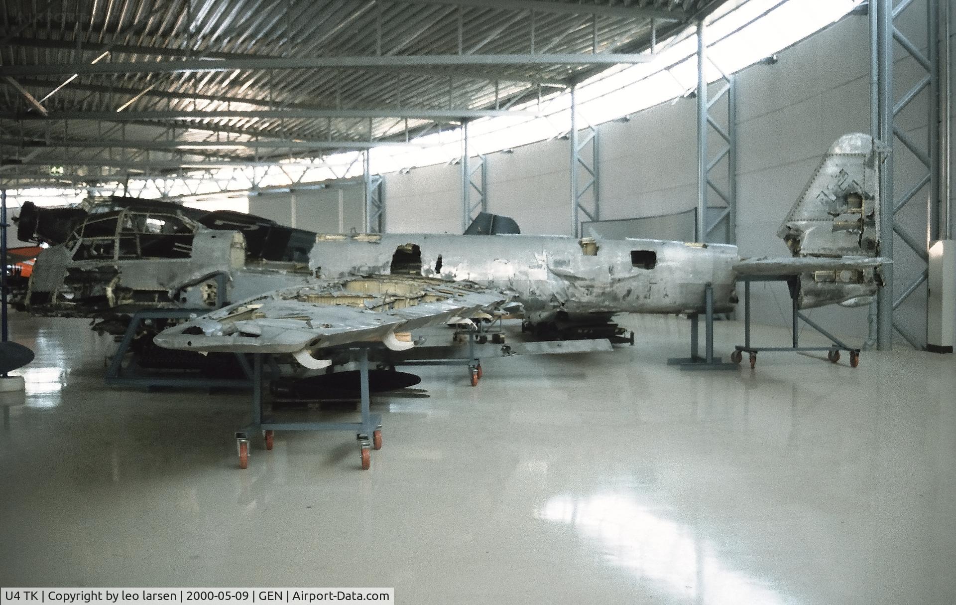 U4 TK, Junkers JU-88A-1 C/N 088119, Oslo Gardermoen Museum 9.5.2000