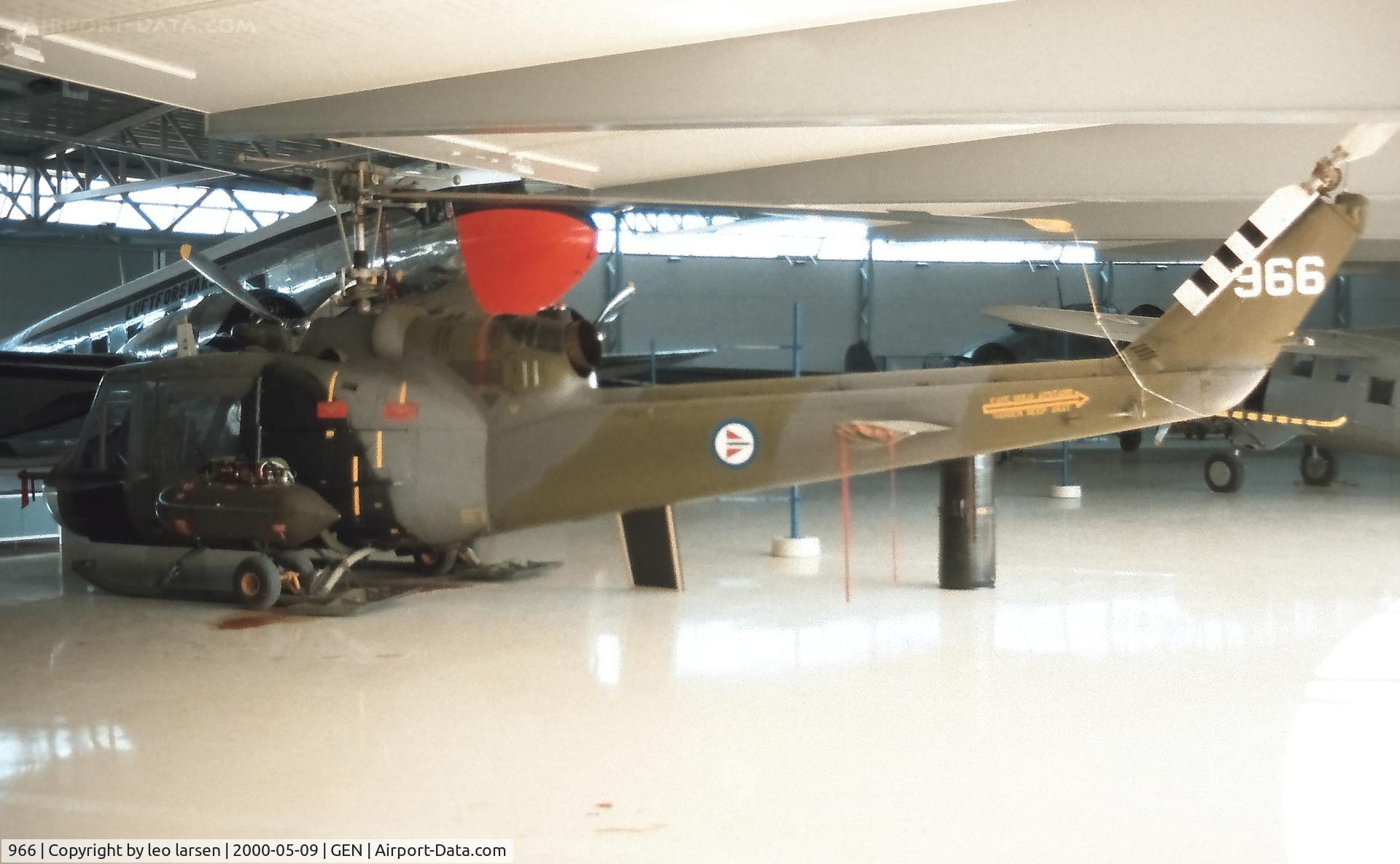 966, 1964 Bell UH-1B Iroquois C/N 1090, Oslo Gardermoen Museum 9.5.2000