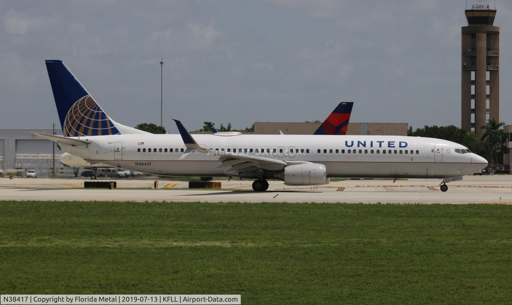 N38417, 2008 Boeing 737-924/ER C/N 31665, FLL spotting 2019
