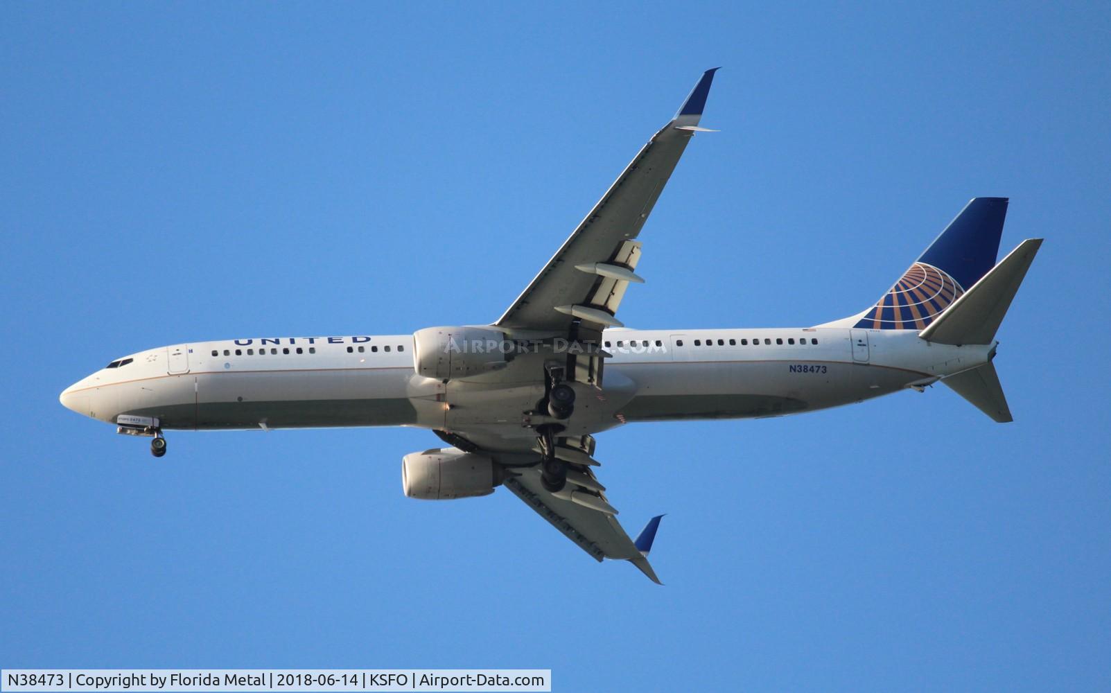 N38473, 2013 Boeing 737-924/ER C/N 38702, SFO spotting 2018