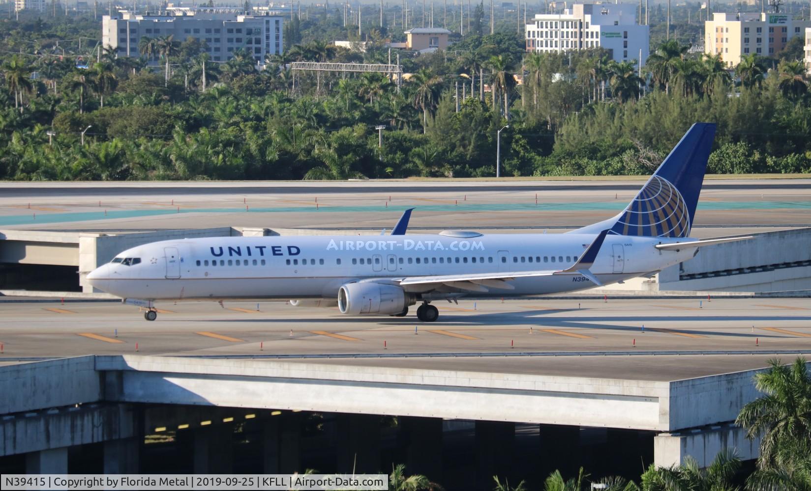 N39415, 2008 Boeing 737-924/ER C/N 32826, FLL spotting 2019