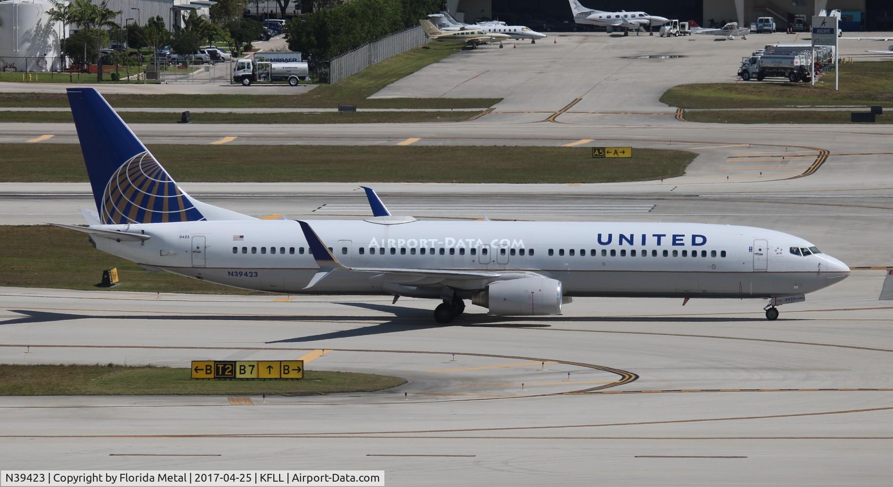 N39423, 2008 Boeing 737-924/ER C/N 32829, FLL spotting 2017