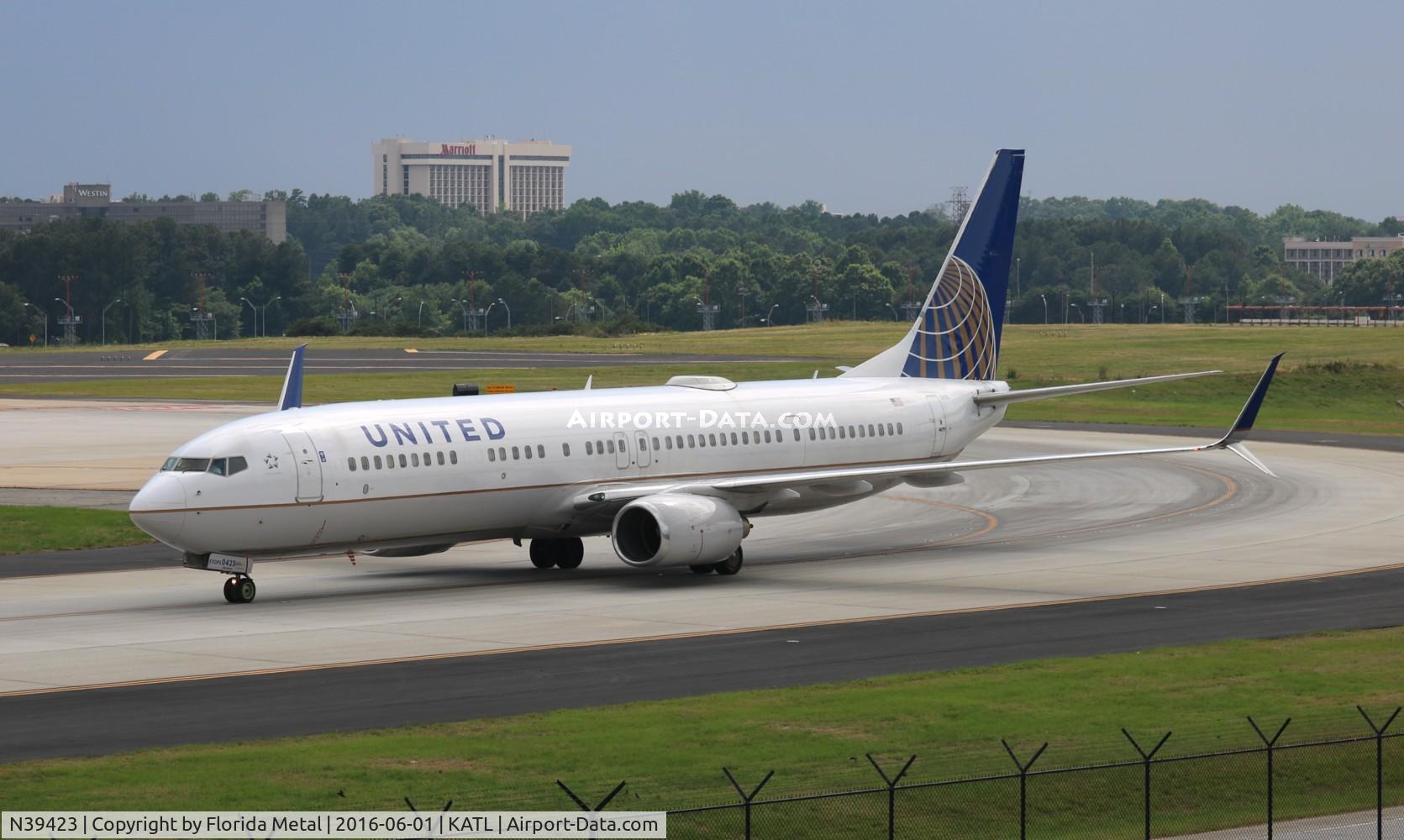 N39423, 2008 Boeing 737-924/ER C/N 32829, ATL spotting 2016