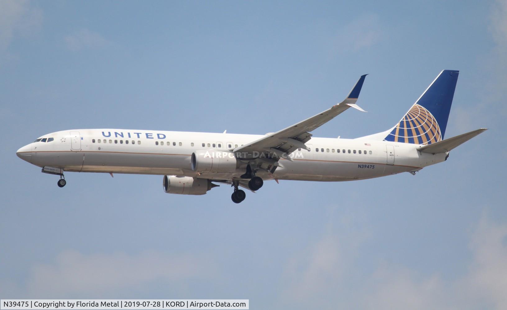 N39475, 2013 Boeing 737-924/ER C/N 37100, ORD spotting 2019