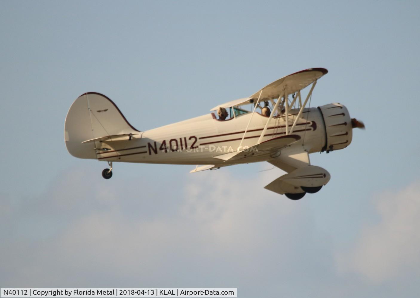 N40112, 1989 Classic Aircraft Corp WACO YMF C/N F5-025, SNF LAL 2018