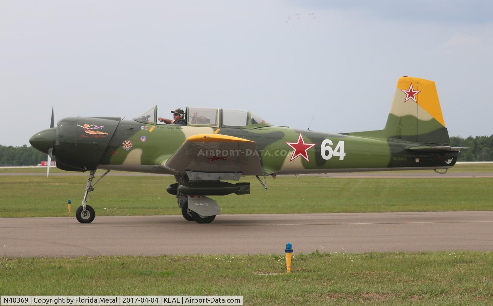 N40369, 1982 Nanchang CJ-6 C/N 3732008, SNF LAL 2017