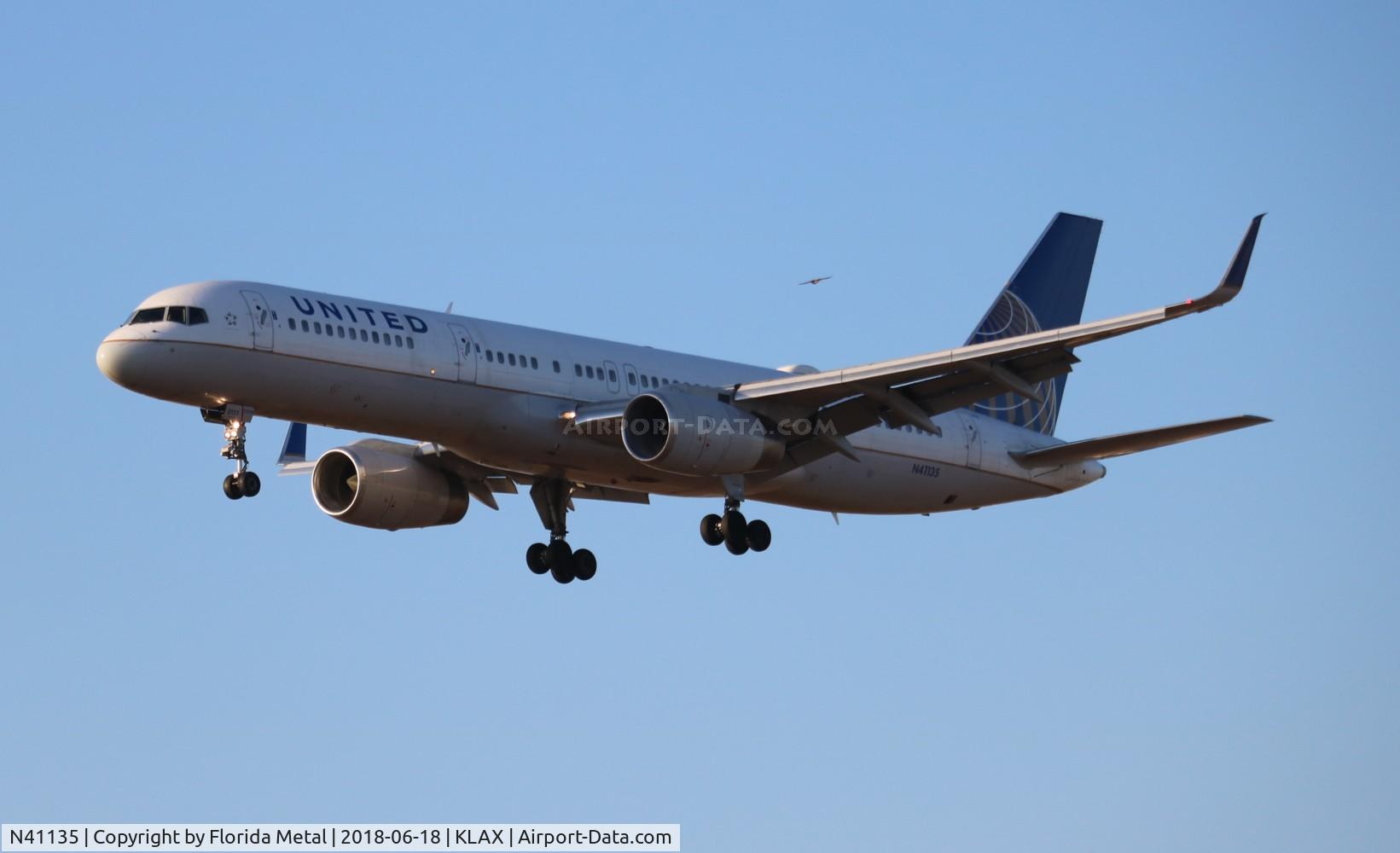 N41135, 1999 Boeing 757-224 C/N 29284, LAX spotting 2018