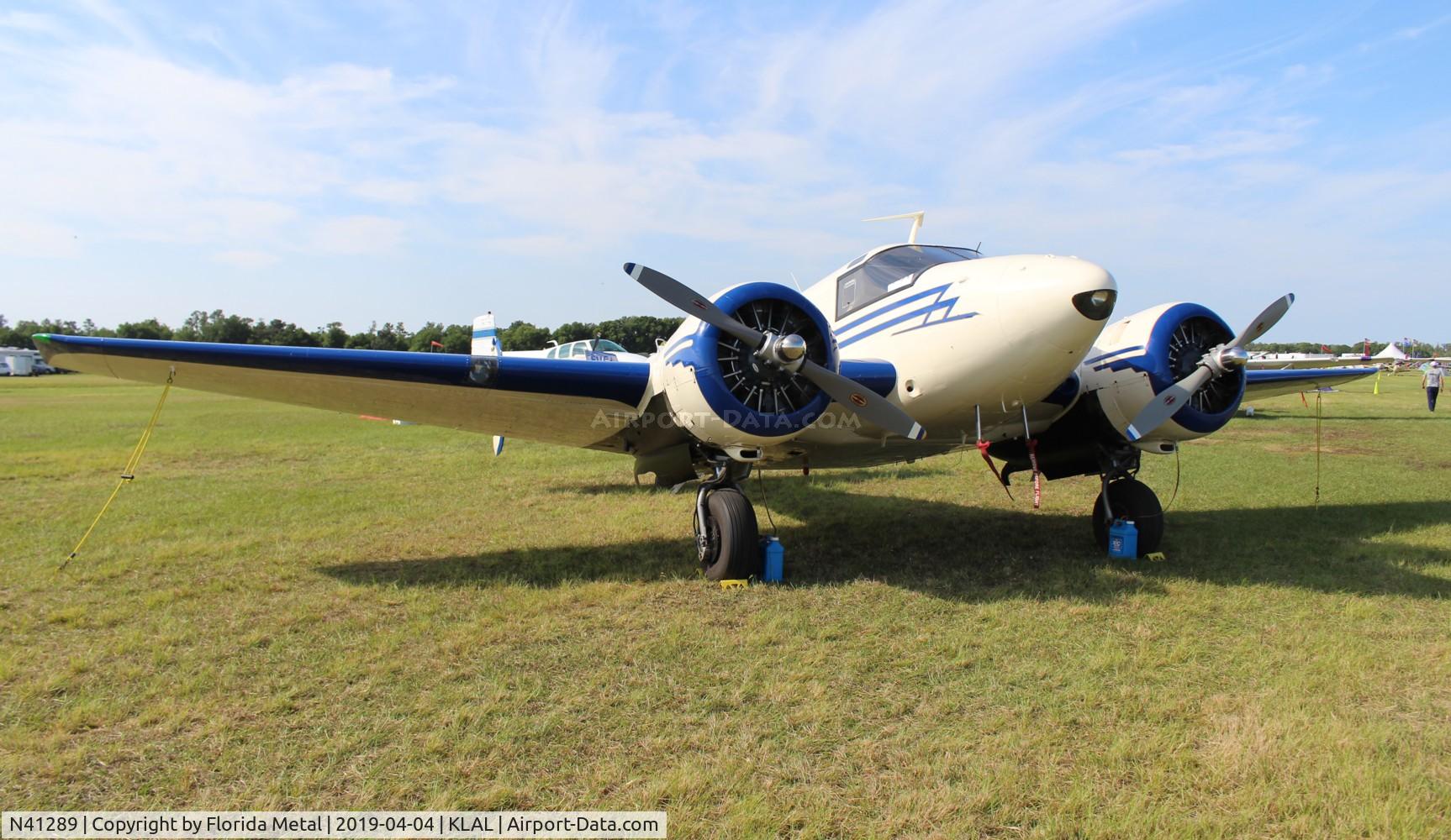 N41289, 1948 Beech D18S C/N A-475, SNF LAL 2019