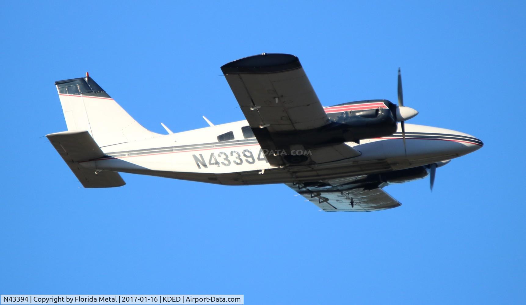 N43394, 1974 Piper PA-34-200 C/N 34-7450186, DED 2017 O.F.A.