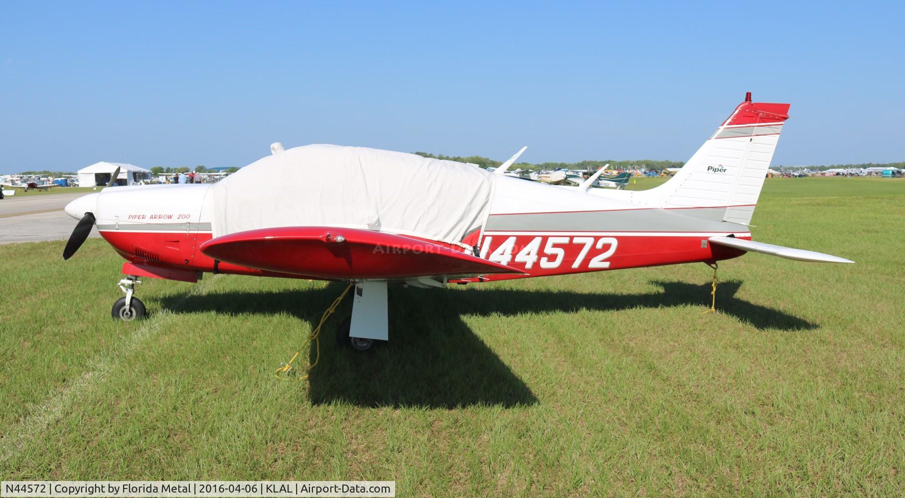 N44572, 1974 Piper PA-28R-200 C/N 28R-7435314, SNF LAL 2016