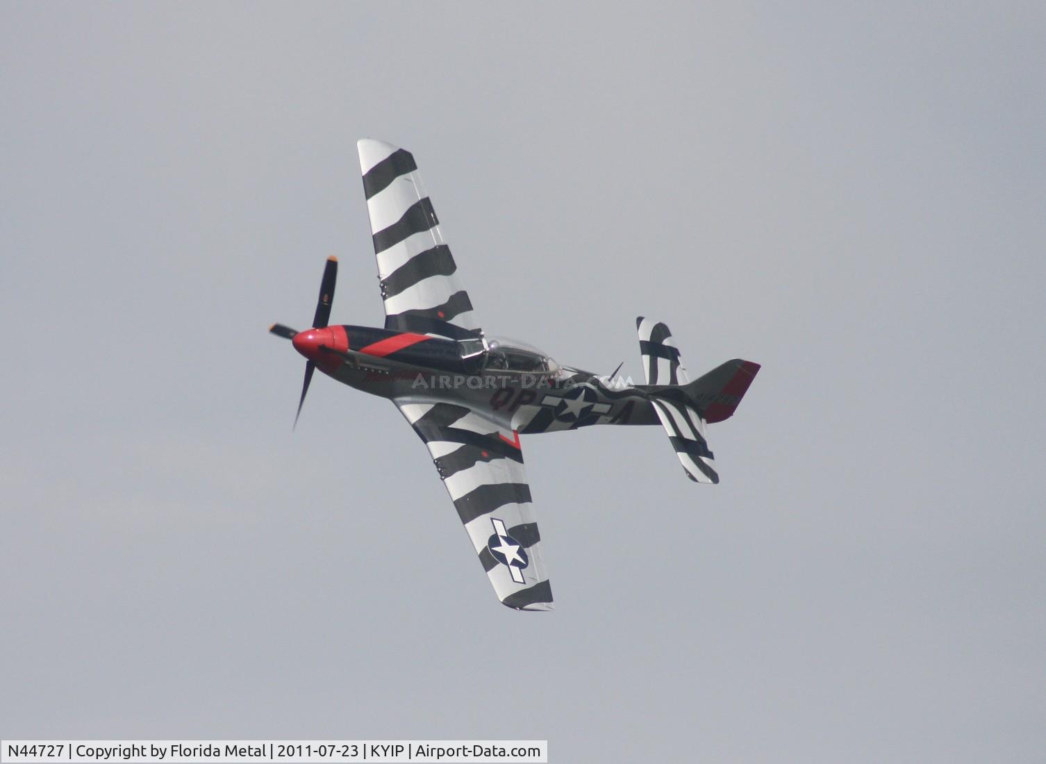 N44727, 1944 North American P-51D Mustang C/N 122-39198, TOM YIP 2011