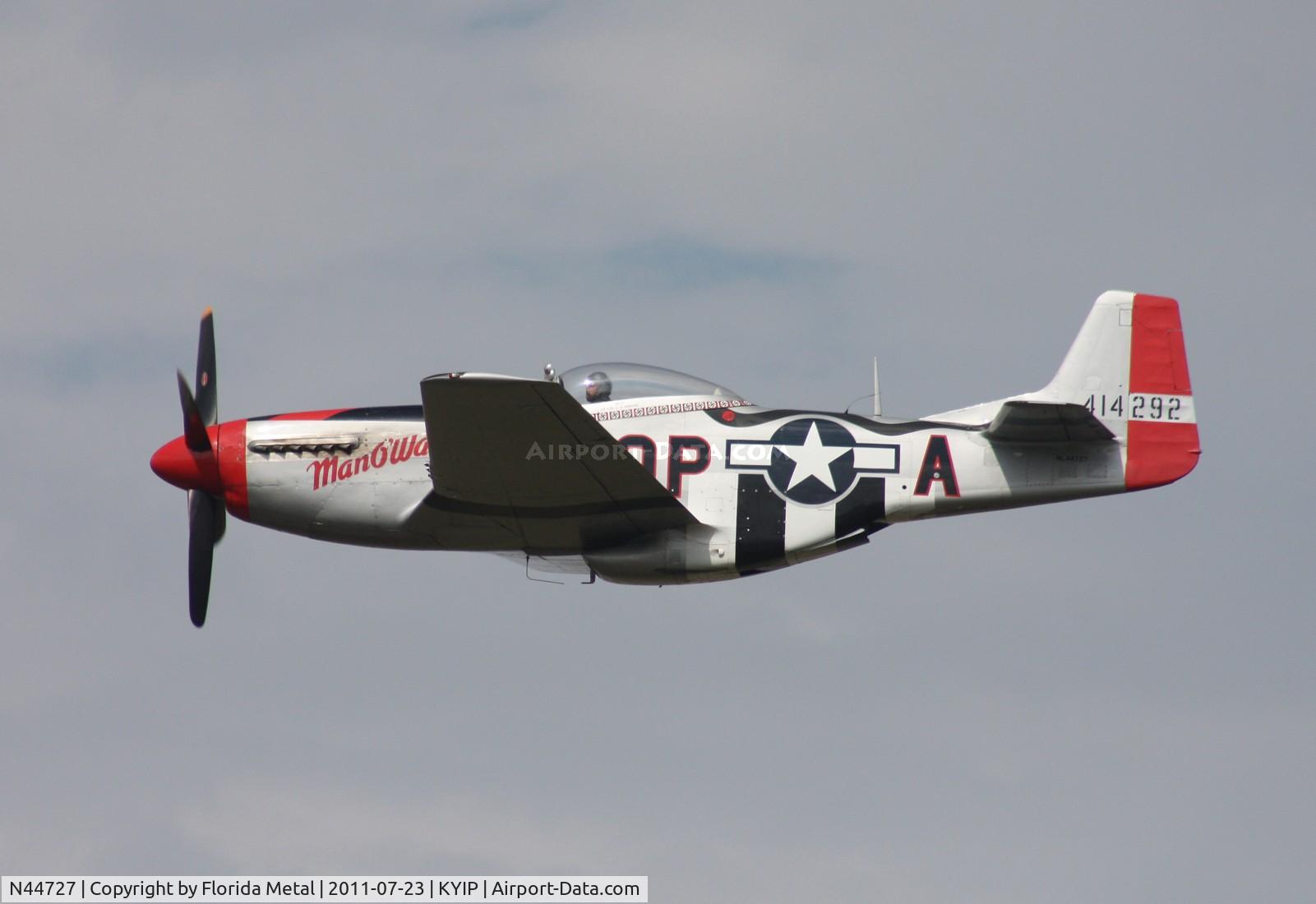 N44727, 1944 North American P-51D Mustang C/N 122-39198, TOM YIP 2011