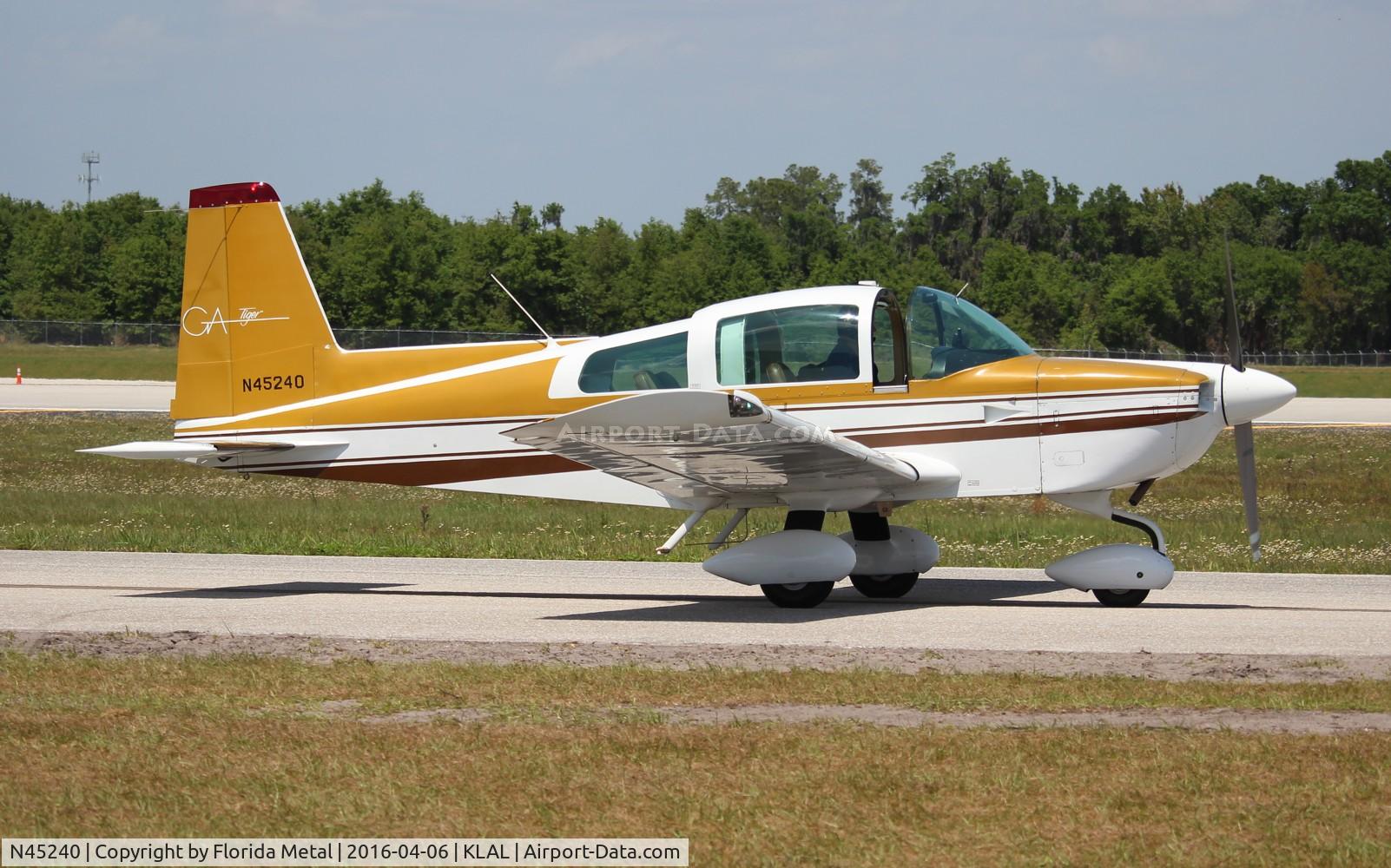 N45240, 1979 Gulfstream American Corp AA-5B C/N AA5B1112, SNF LAL 2016