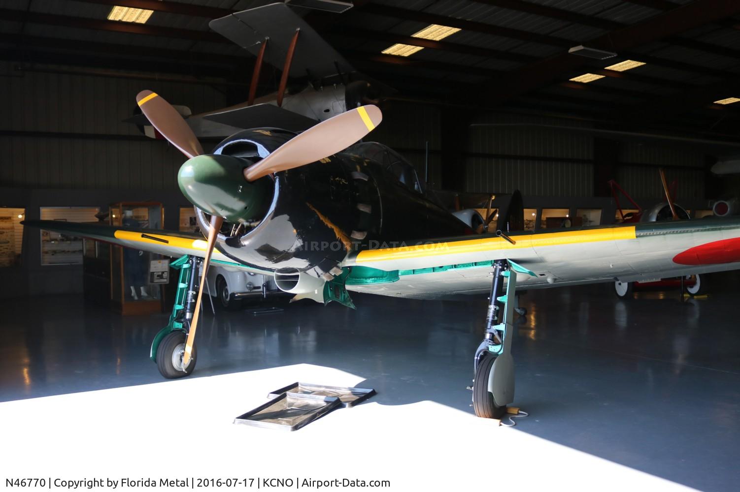 N46770, 1944 Mitsubishi A6M5 Reisen (Zero) C/N 5357, Planes of Fame 2016