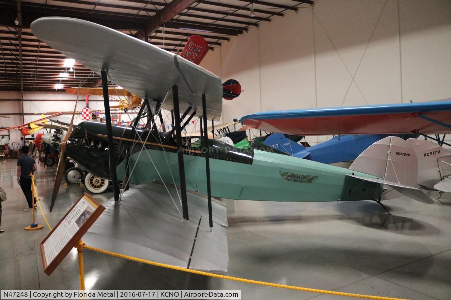 N47248, 1928 Waco GXE C/N 1315, Yanks Museum 2016