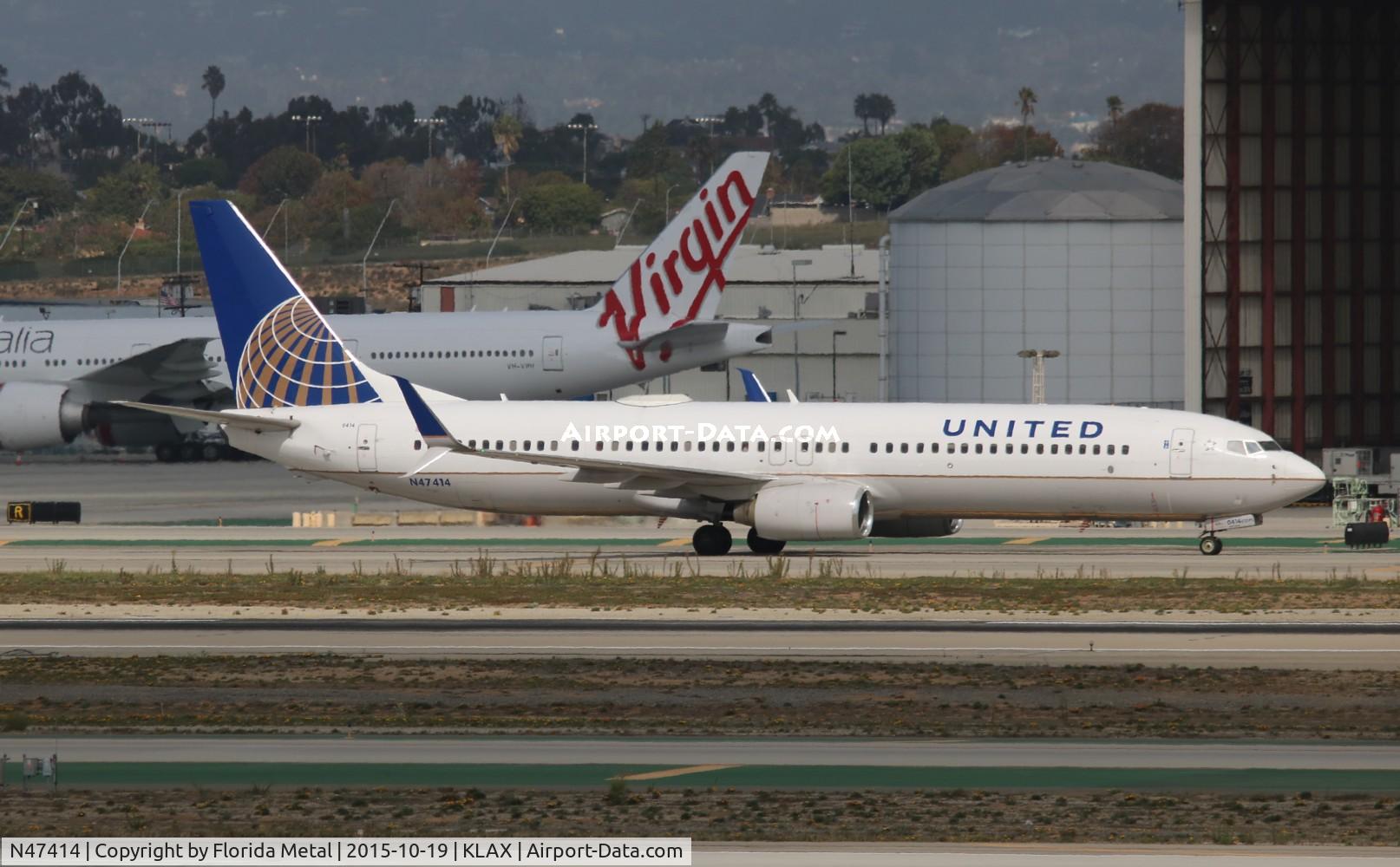 N47414, 2008 Boeing 737-924/ER C/N 32827, LAX Spotting 2015