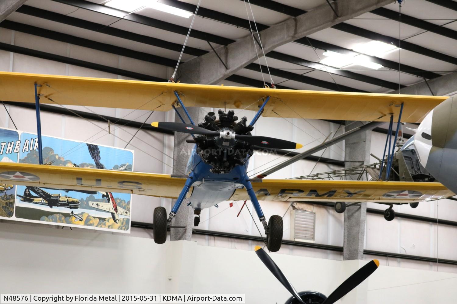N48576, Boeing A75N1(PT17) C/N 75-2441, PIMA Museum 2015 PT-17