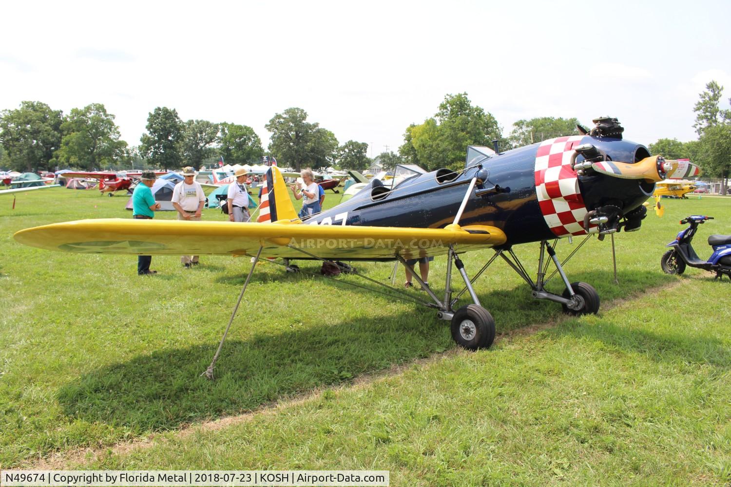 N49674, 1941 Ryan Aeronautical ST3KR C/N 1396, EAA OSH 2018