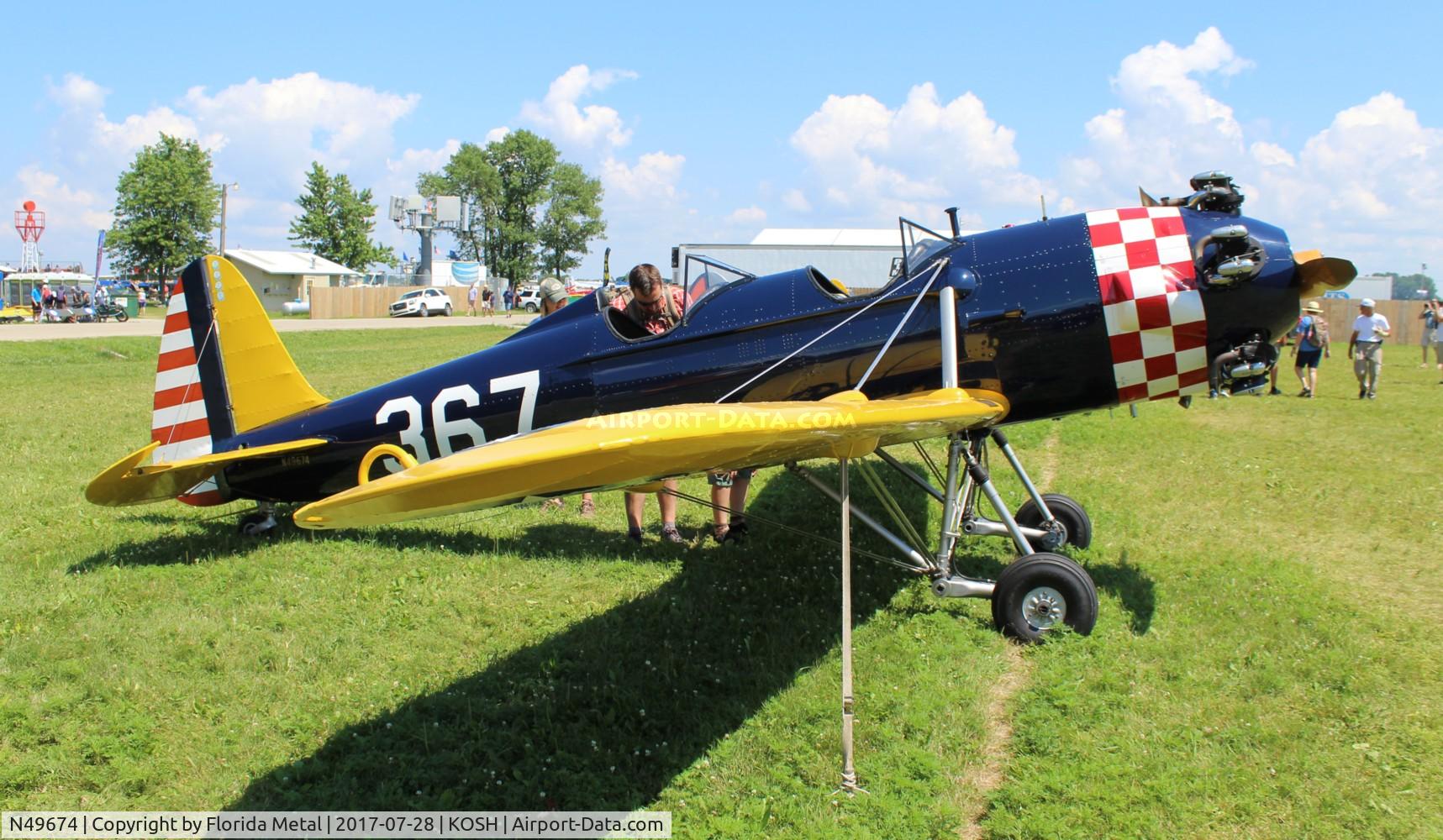 N49674, 1941 Ryan Aeronautical ST3KR C/N 1396, EAA OSH 2017